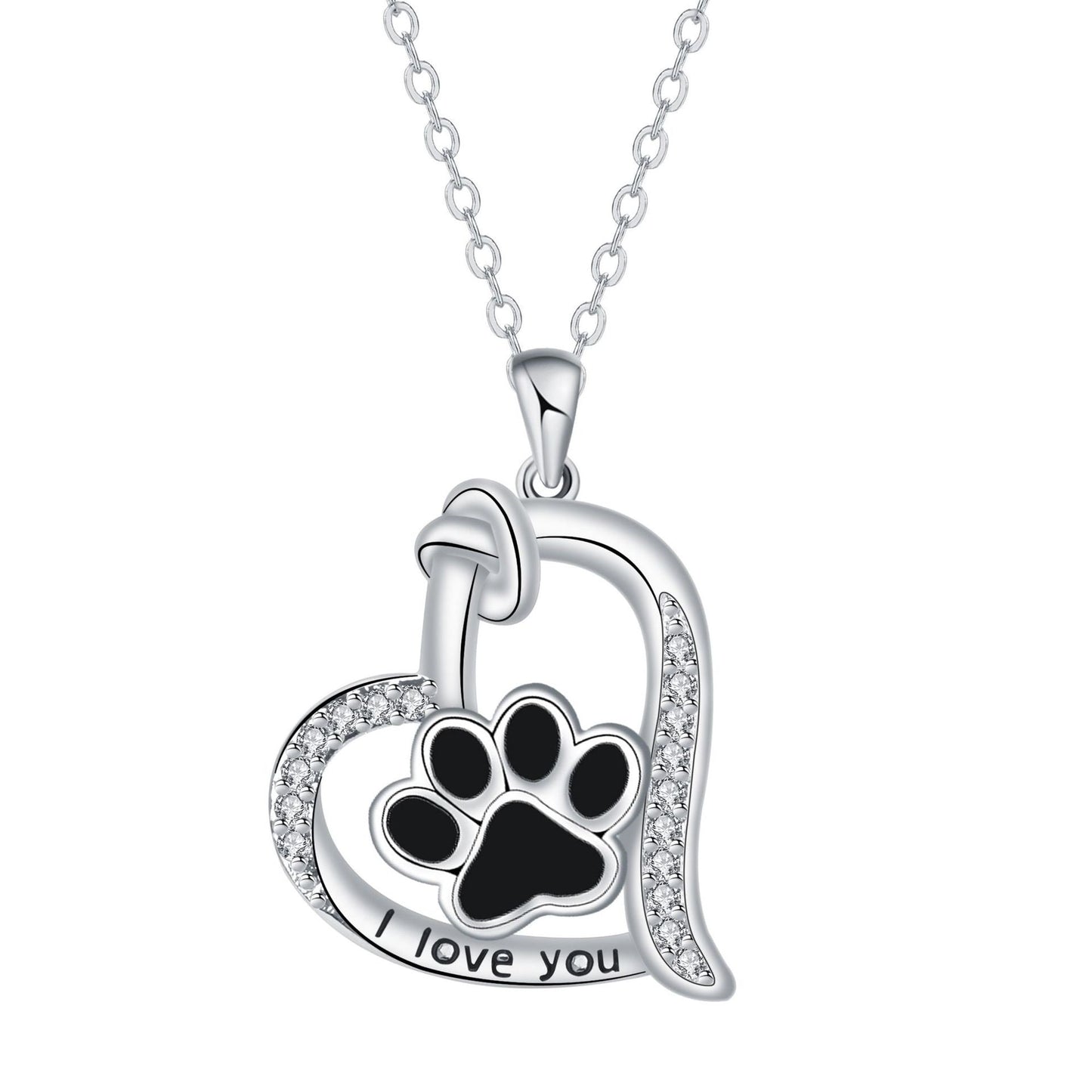 Heart & Paw Necklace - A Reminder of Loyal Companions