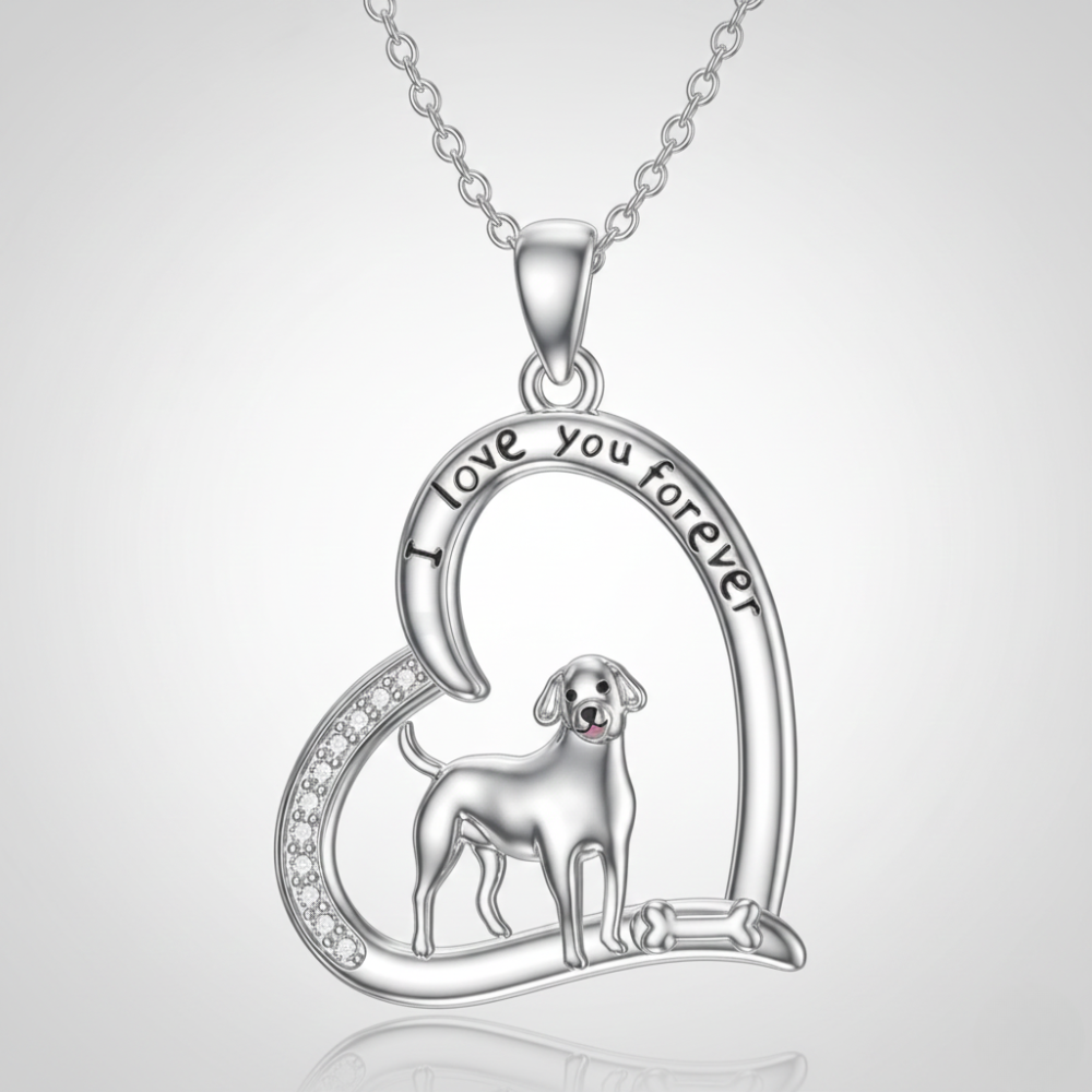 Charlotte - Guardian Love Paw Heart Necklace