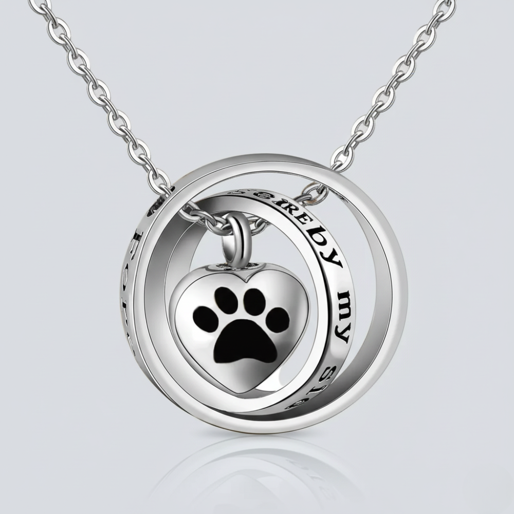 Charlotte - Guardian Love Paw Heart Necklace