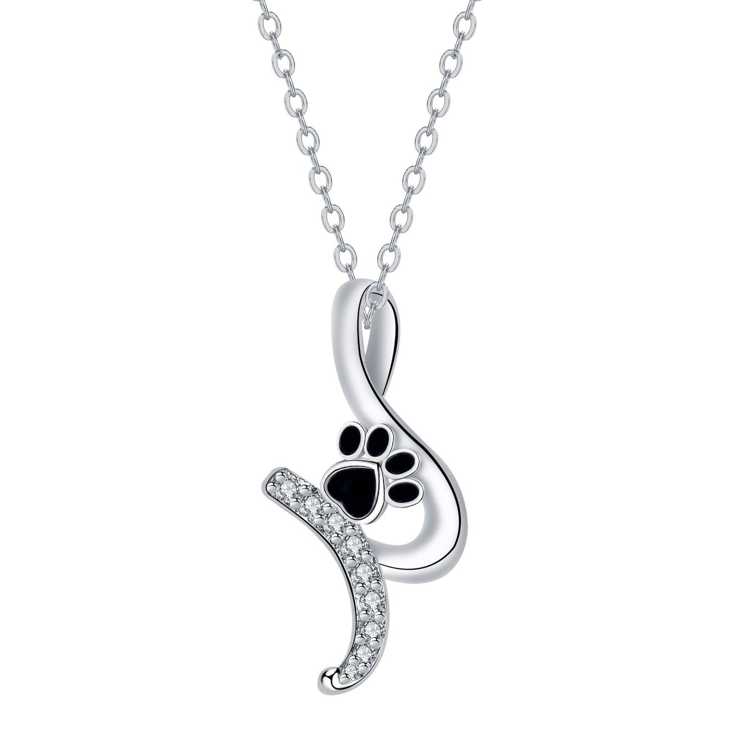 Paw Pendant 'Loyal Friend' Necklace