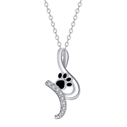 Paw Pendant 'Loyal Friend' Necklace