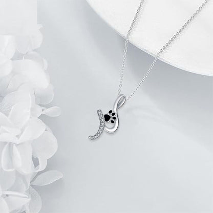 Paw Pendant 'Loyal Friend' Necklace