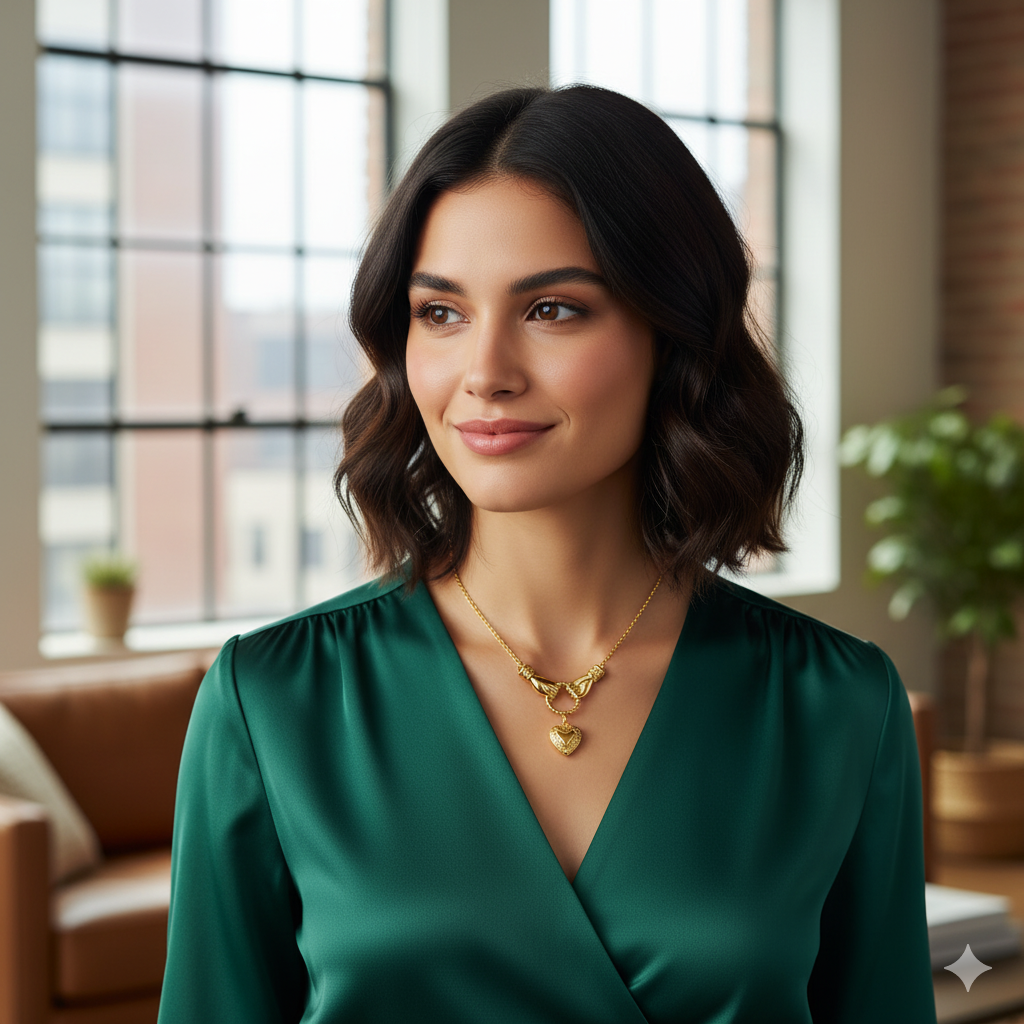 Locket Clasp Necklace