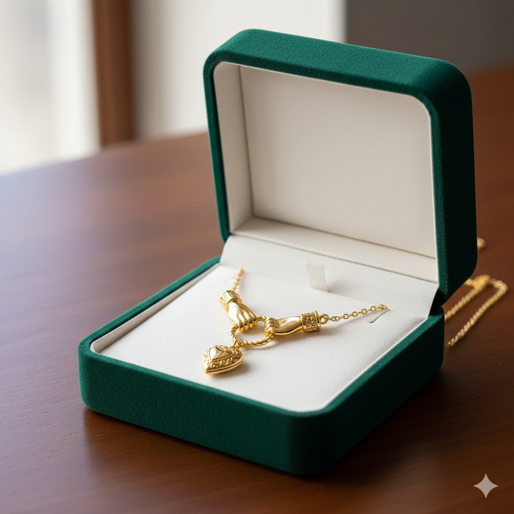 Locket Clasp Necklace