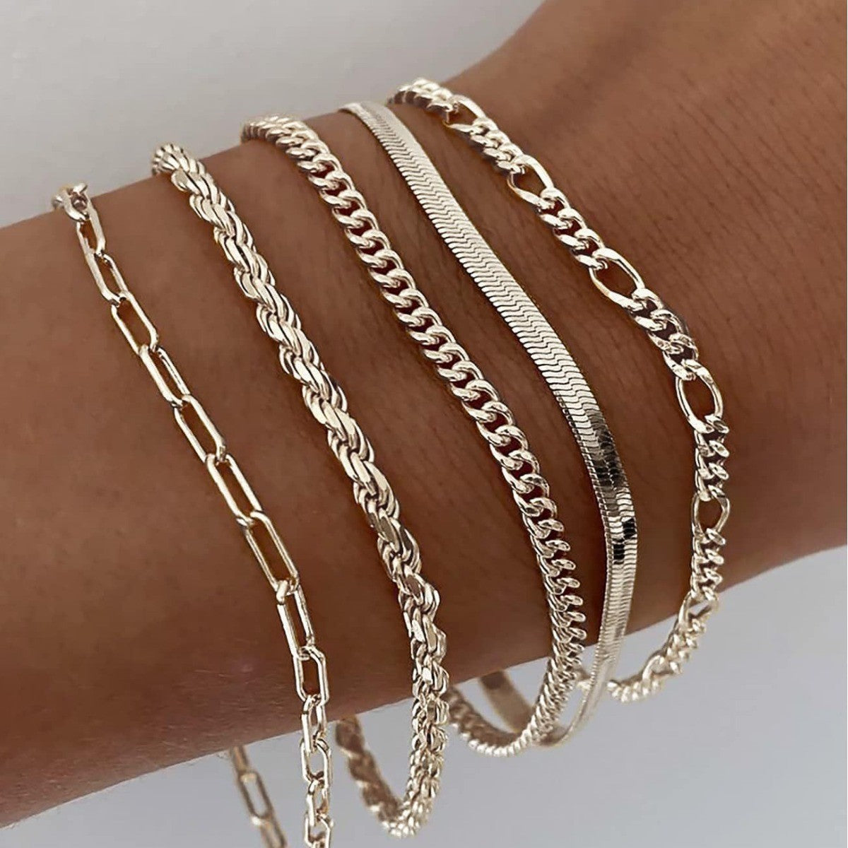 Ellis Renner Bracelet Set | Gold