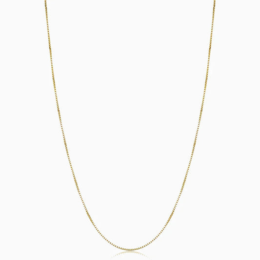 Bodega Box Necklace | Gold
