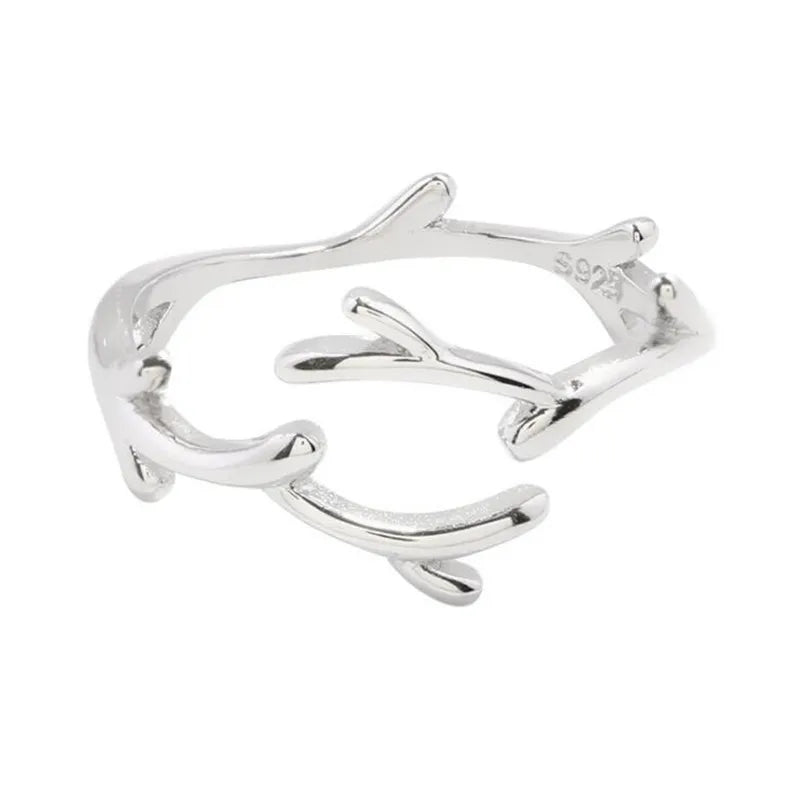 Sterling Silver Branch Ring
