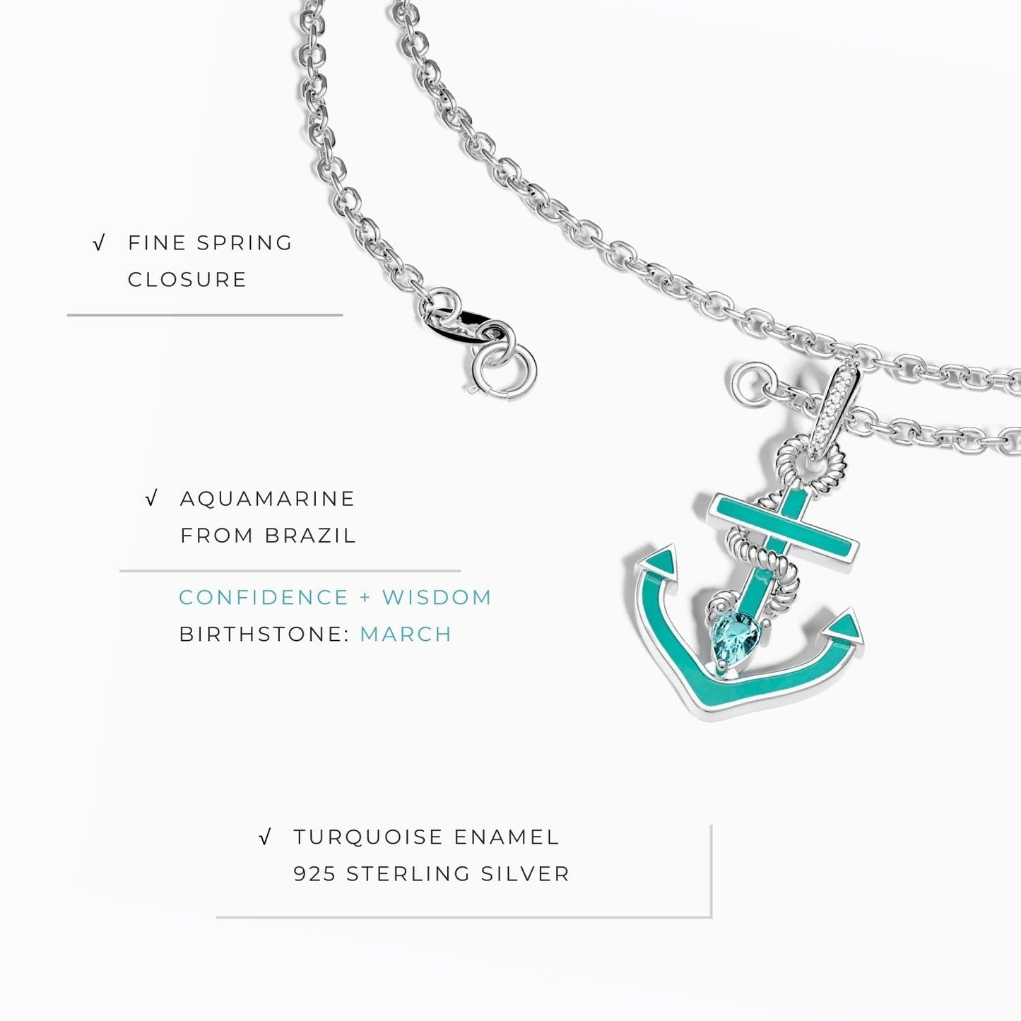 Aqua Haven Necklace - Aquamarine