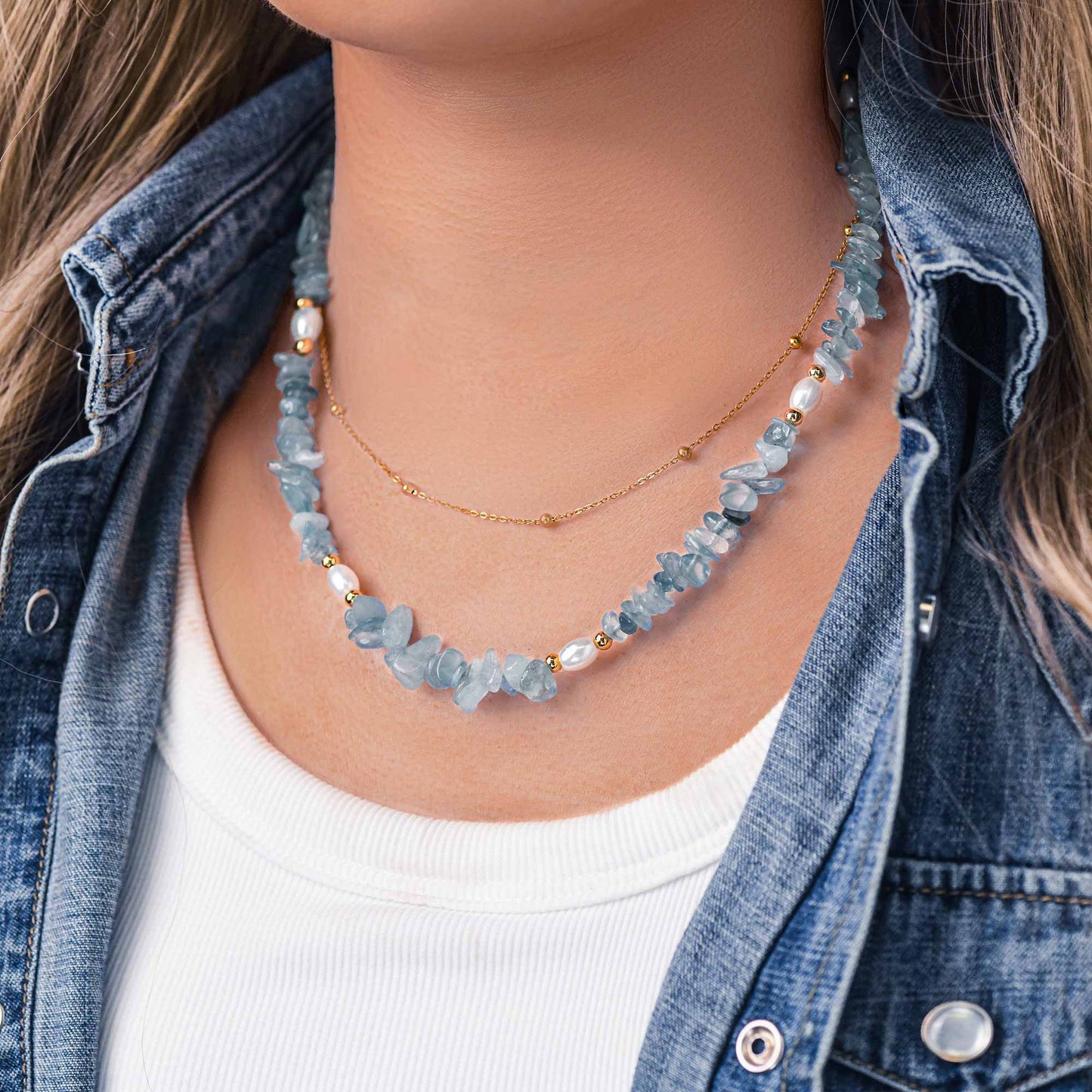 Aqua Serenity Necklace