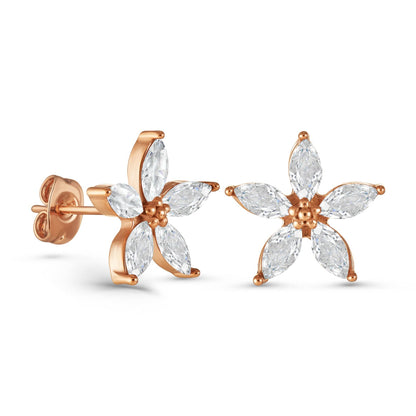 Dainty Rosette Studs