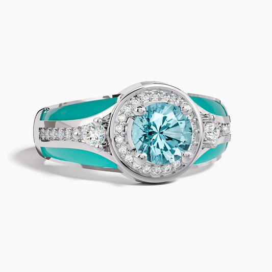 Brave Belt Ring - Aquamarine