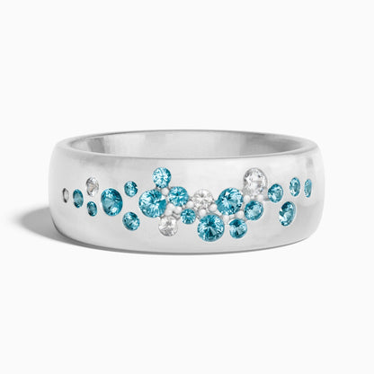 Fjord Spark Ring - Aquamarine