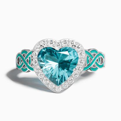 Ocean Heart Ring