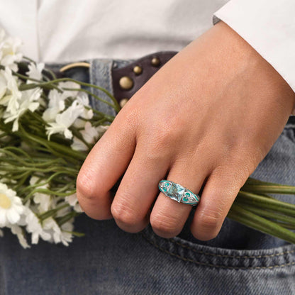 Rosemary's Loyalty Ring - Aquamarine