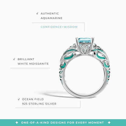 Rosemary's Loyalty Ring - Aquamarine