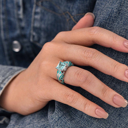 Rosemary's Loyalty Ring - Aquamarine