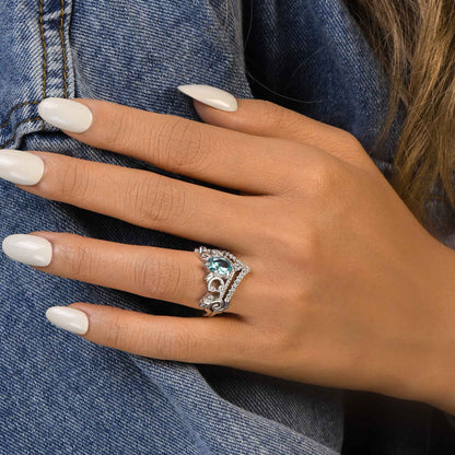 Seaborn Majesty Ring - Aquamarine