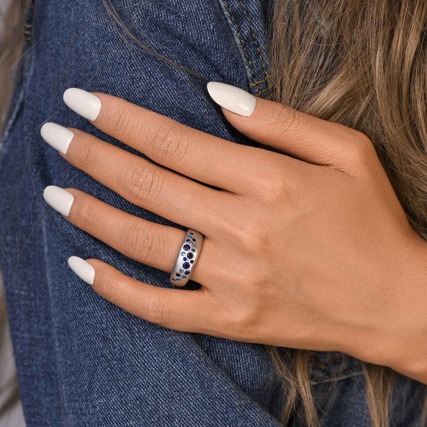 Seafoam Symphony Ring