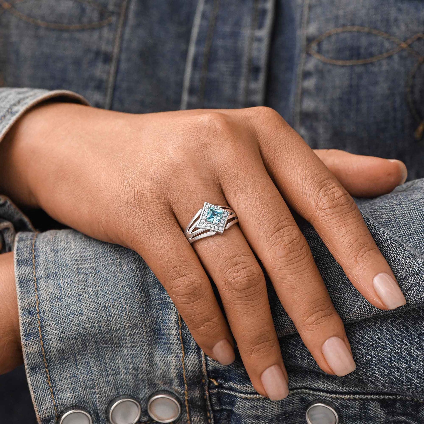 Soulful Waters Ring - Aquamarine